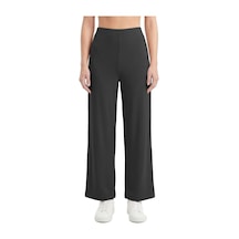 Cottonill Premium - Sway Collection Siyah Basic Yüksel Bel Modal Bol Paça Kadın Pantolon