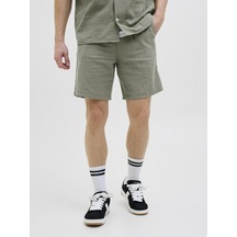 Jack & Jones Jack Jones Pamuklu Rahat Günlük Erkek Şort 12274758 Yeşil