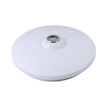 Ayt Poweramster Pm-27331 Beyaz 34x9 Cm 24 Watt Bluetooth Hoparlörlü Tavan Aydınlatma Ses Bombası Hoparlör