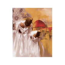Ermiş Mevleviler Sayılarla Boyama Seti - Çerçeveli, 40x50cm