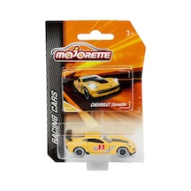 Racing Cars Majorette Chevrolet Corvette Tekli Arabaları 1:64 Diecast Oyuncakları Model