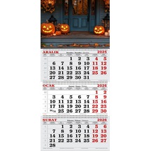 2026 Yılı Gemici Takvimi- Halloween Temalı