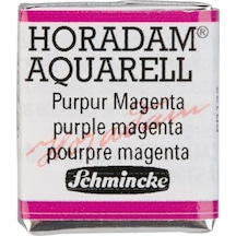 Schmincke Horadam Aquarell Artist Sulu Boya Purple Magenta Yarım Tablet