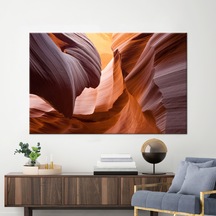 70x100cm 1 Parça Kanvas Tablo, Antilop Kanyonu Photography