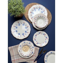 Porser Pamela Yemek Takımı 6 Kişilik 24 Parça Fly24ykprs1055 Çok Renkli