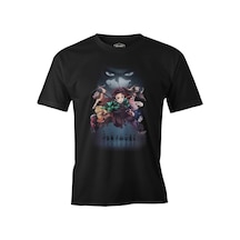 Demon Slayer Siyah Erkek Tshirt