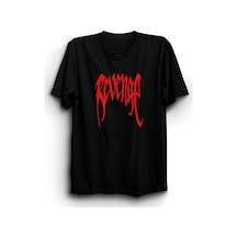 Revenge Baskılı Tshirt SIYAH