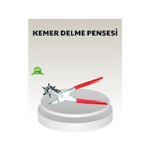 6 Başlıklı Kemer Delme Pense Paslanmaz Çelik Çok Amaçlı