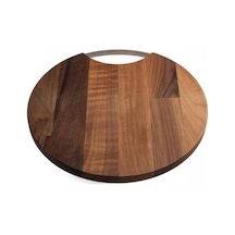 Jumbo Wood Mood Yuvarlak Kesme Ve Sunum Tahtası Ahşap
