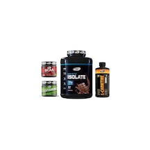 Maksimum Gelişim Paketi Isolate Whey Protein 2000 Gr Çikolata / 300 Gr Bcaa / 300 Gr Glutamıne / L-carnıtıne 3000mg Yeşil Elma