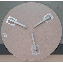 Gümüşler 70 Cm Metal Ayaklı Sofra Diğer