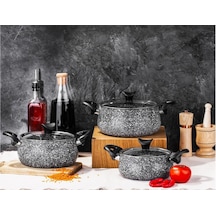 Taç Ultra Granit 3'Lü Güveç Set Tac-3410