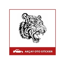 Kaplan Sticker Araba Sticker Tiger Sticker Kaplan Oto Sticker