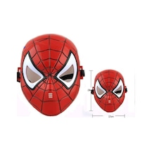 Maske Işıklı Spiderman Örümcek Adam Maskesi