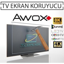TVSAFENOW Awox Uyumlu A204300s 43'' İnç 109 Ekran Awox Uyumlu TV Ekran Koruyucu
