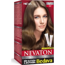Nevaton Kalıcı Krem Saç Boya sı 7.0 Kumral