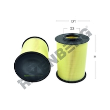 Ford C-max 1.4i-1.6tdcı-1.6i-1.8i Hava Filtre Rxa4392-7m519601ac-c161341 Lx17803-e1010l