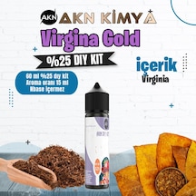 Virginia Gold Yoğun Dıy Kit Gıda Aroması %25 Oranda Aroma İçerir Hazır Değildir 60 Ml