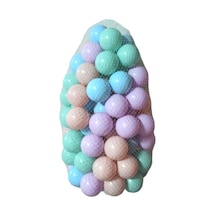 Filede Oyun Havuz Topları Lüx Renk Pastel 6 CM 100'lü