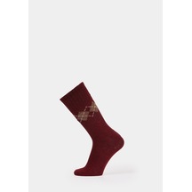 Colin's Colins Kadın Bordo Çorap Cl1082826 Q1.v2 Bur Çok Renkli
