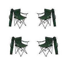 Katlanır Kamp Sandalyesi 4 Adet Yeşil