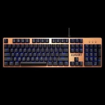 Gamdıas Aura Gk1, Usb Kablolu, İngilizce, Çok Renkli Arka Aydınlatma, Red Mekanik Switch, Bronze Edition, Gaming Klavye