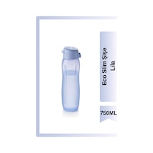 Tupperware Eco Slim Su Şişesi 750ml Lila