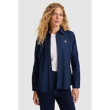 U.s. Polo Assn. Kadın Lacivert Gömlek Basic 50320186-vr033