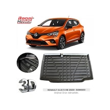 2021 Renault Clio 5 Bagaj Havuzu Tam Uyumlu Kaucuk