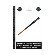 Premium Oyun Aleti Hobi Ürünü Sporcu 24" Beyzbol Sopası Yerli Siyah
