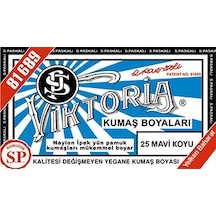 Viktoria Kumaş Boyası - Mavi Koyu