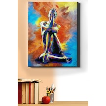 Webstyle Sayılarla Boyama Seti Kasnaklı Egzotik Kadın 60 X 75 Cm