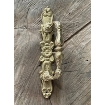 Dmr Parlak Sarı Demir Kapı Kulpu Pirinç Ahşap Kapı Kulpu Kapı Çekme Kolu