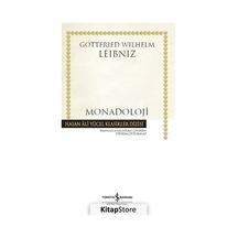 Kitapstore Monadoloji Karton Kapak / Gottfried Wilhelm Leibniz
