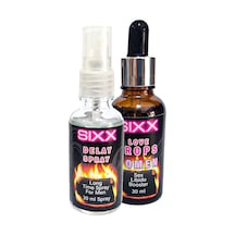 Sıxx Erkeğe Delay30 Mlsprey + Kadına Ekstradestek Özel Uyarıcıdamıa 30 Ml