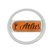 Atlas Motosiklet 14 Jant İnce Model Beyaz Yanak