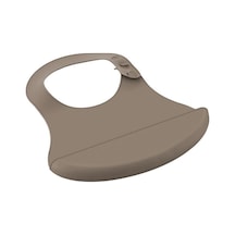 Babyjem Mini Silikon Önlük 718 Latte Açık Kahverengi