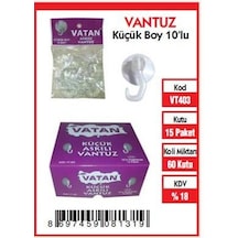 Vatan Vt403 Vantuz Küçük Boy 10 Lu