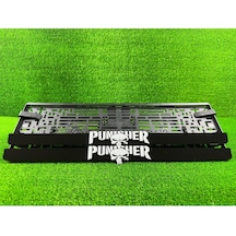 Plakam54 Punisher 3d Pleksi Araba Plakalığı