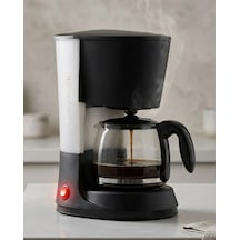 1.2 Litre Filtre Kahve Makinesi Damlama Emniyetli Cam Karaflı Çok Renkli