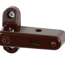 Alarmlı Çocuk Güvenlik Kilidi- Alarmlı Emniyet Mandalı- Koyu Kahve