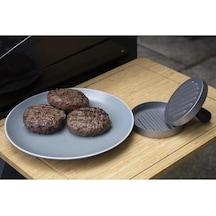 Gurme Burger Presi, Sağlam Alüminyum, Mangal Aksesuarı, Köfte Presi, Yapışmaz