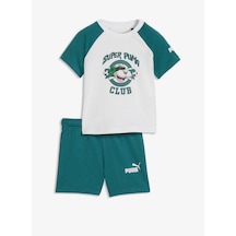 Puma 69328902 Super And Set Unisex Çocuk Eşofman Takımı Çok Renkli