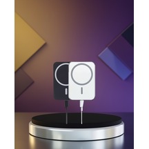 Magsafe Araç Tutucu 15w Kablosuz Şarjlı İphone 12/13/14 Uyumlu Diğer