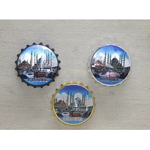 İstanbul Temalı Metal Magnet Alk4339 Standart