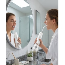 Kablosuz Ağız Duşu 320 Ml Ipx7 Su Geçirmez Uczzzamf11ağızduşubeyaz-2 Ağız Kokusu Önleyici