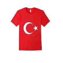 Effect Ay Yıldız Türk Bayraklı Kırmızı Tişört Xlarge Beden