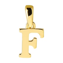 Goldkupe 14 Ayar Altın F Harfi Kolye Ucu 0,37 Gr-3474