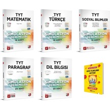 Tyt Matematik Türkçe Sosyal Bilimler Paragraf Ve Dilbilgisi 5li Denemeleri