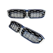 Autogp Bmw G20 Lci Diamond Ön Panjur Izgara Gri 2023+